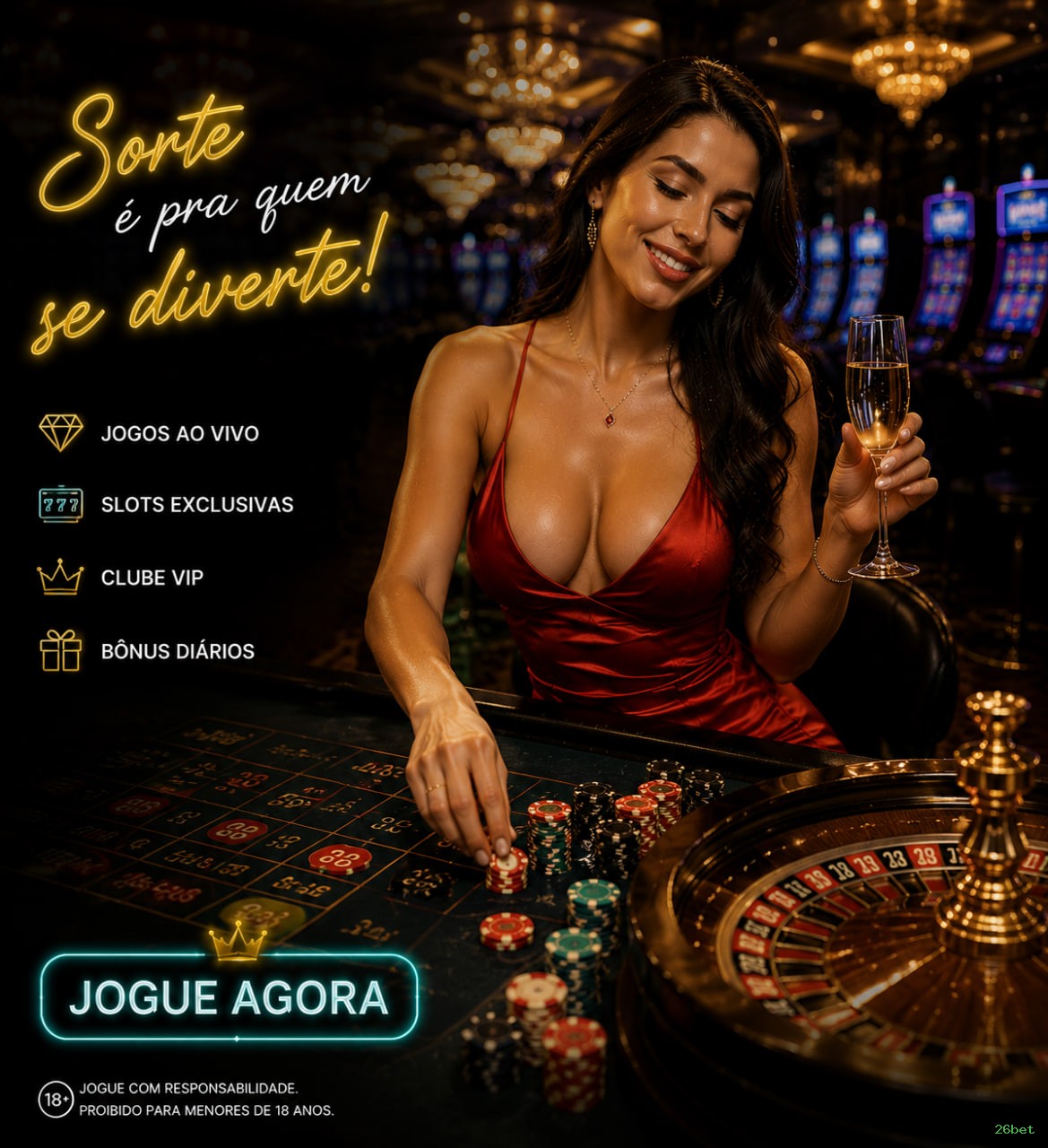Interface do cassino ao vivo